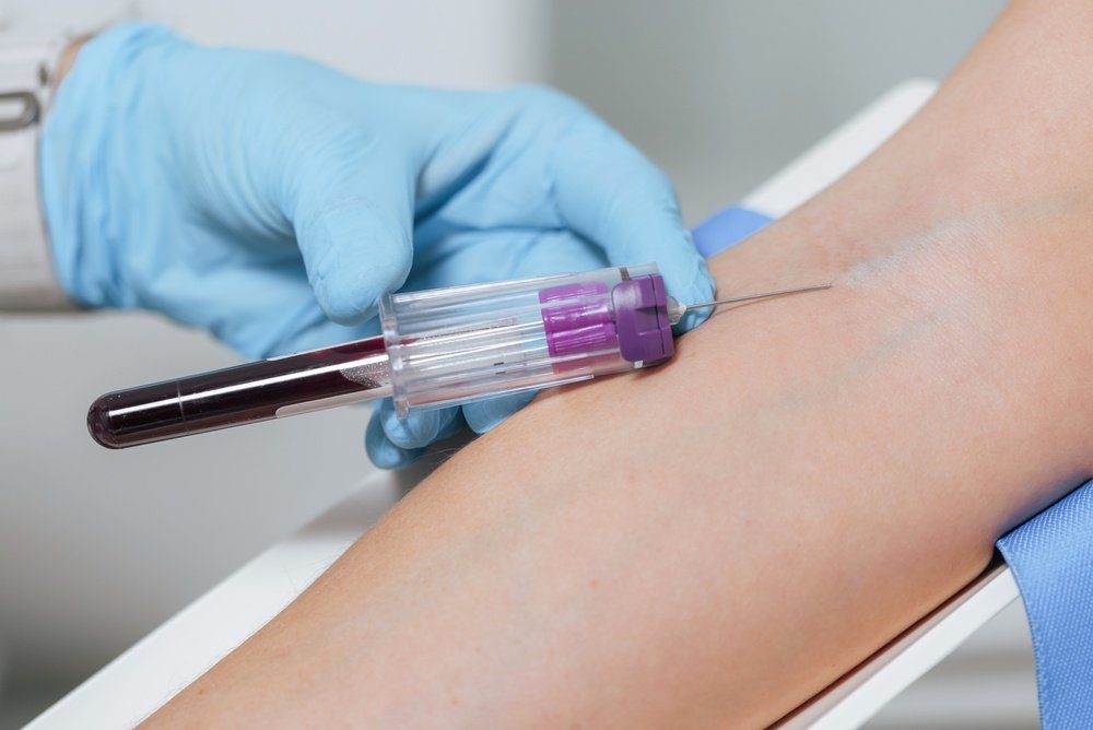 In-house laboratory at Elon Health Primary Care in Davenport, FL with blood collection and testing equipment