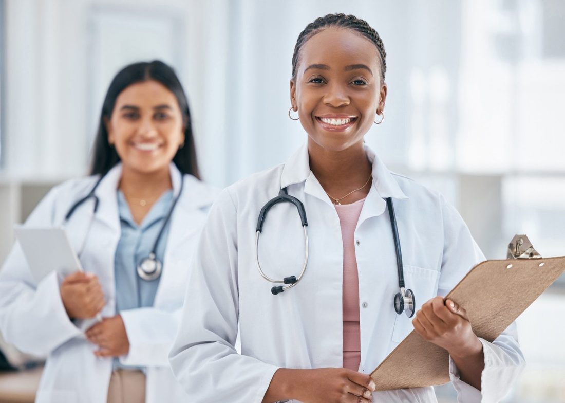 PT/INR blood clotting test being performed at Elon Health Primary Care in Davenport, FL
